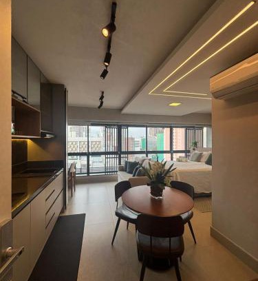 Vila Pompeia Apartment | Apartamento novo com vista para o Allianz Parque com 1 vaga gratuita