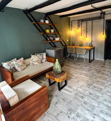 Santa Cruz de Mompox Apartment | Apartamento Pardo1945 TIPO INDUSTRIAL