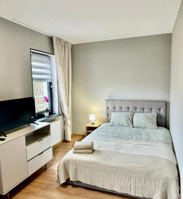 Katowice Apartment | Apartamenty Poziom 4, Prywatna łazienka, Wspólna toaleta, Free wi-fi, Free Parking