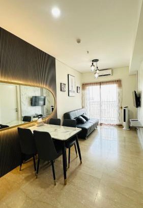 Kesawan Apartment | Apartemen Podomoro View Kota 2BR lantai 17 Full perabot
