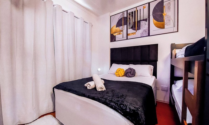 Tupi Apartment | Apartment 3 min from the beach | Garage | Wi-Fi | So beautiful