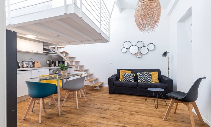 Nice City Centre Apartment | Apartment 1 bedroom Mezzanine - Gambetta