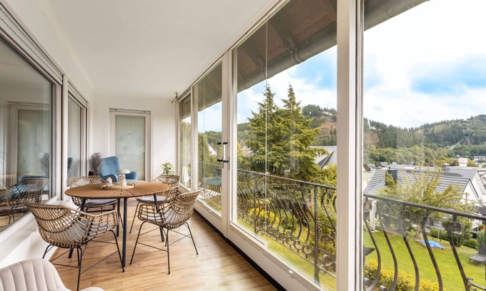 Ortsmitte Apartment | Apartment '7' with Shared Garden and Wi-Fi