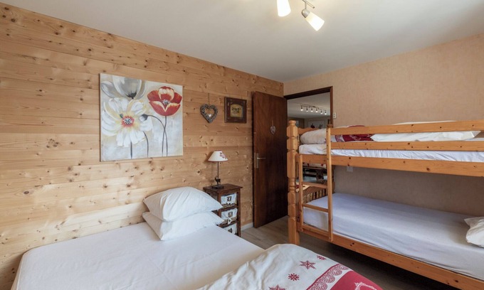 Hauteluce Apartment | Apartment 'Apartment for 6 People' with Mountain View