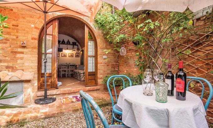 lsola d'Arbia Apartment | Apartment 'Appartamento Il Mulino' with Private Garden and Wi-Fi