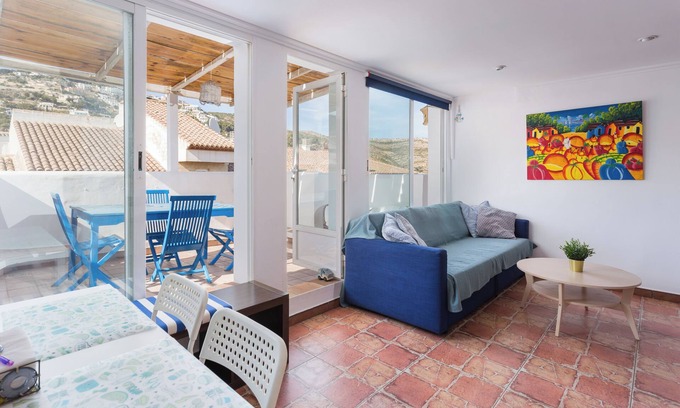 Aduanas Apartment | Apartment 'Ático Jávea Puerto' with Sea View, Private Terrace and Wi-Fi