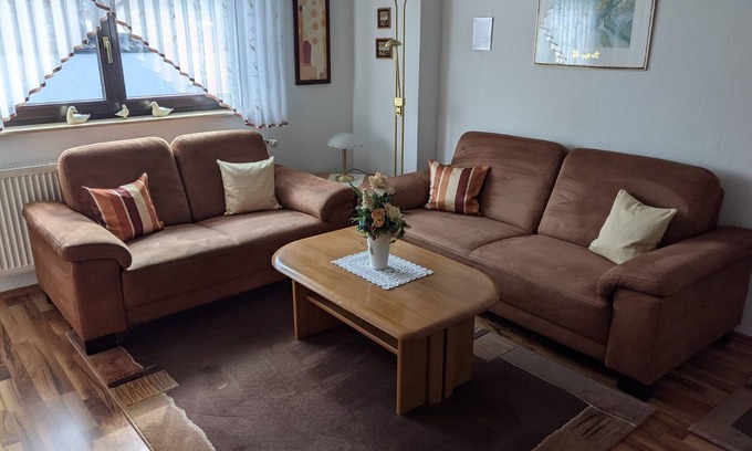 Bad Soden-Salmuenster Apartment | Apartment 'Karolina 2' with Mountain View, Shared Terrace and Wi-Fi