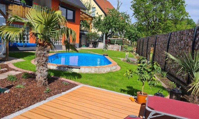 Rimbach Apartment | Apartment 'Ferienwohnung Rimbach' with Shared Pool, Shared Garden and Wi-Fi