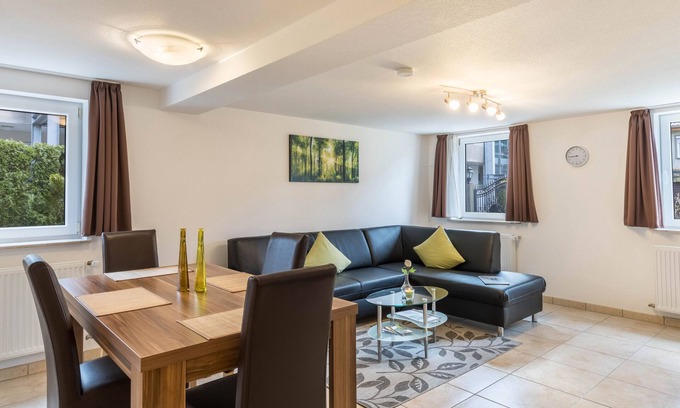 Bad Urach Apartment | Apartment 'Güterstein' with Mountain View, Shared Terrace and Wi-Fi