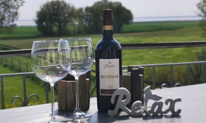 Stolpe Apartment | Apartment Haffblick with large balcony - Apartment on the upper floor