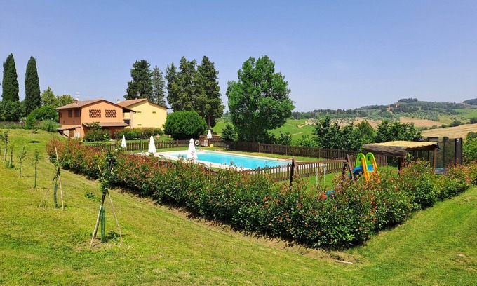 Certaldo Other | Apartment in farmhouse with swimming pool