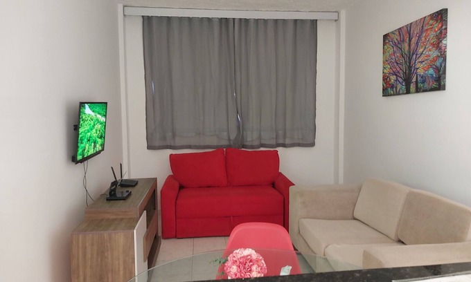 Acupe de Brotas Apartment | Apartment in Salvador Bahia with air conditioning and Netflix