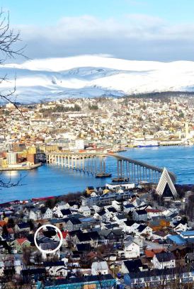 Tromsdalen Apartment | Apartment in Tromsø, located between the Arctic Cathedral and The Cable Car