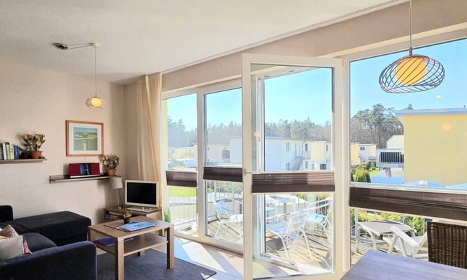 Gelbensande Apartment | Apartment KWi 66 OG "Sanddorn" - 2-room apartment for 3 pers. with WLAN