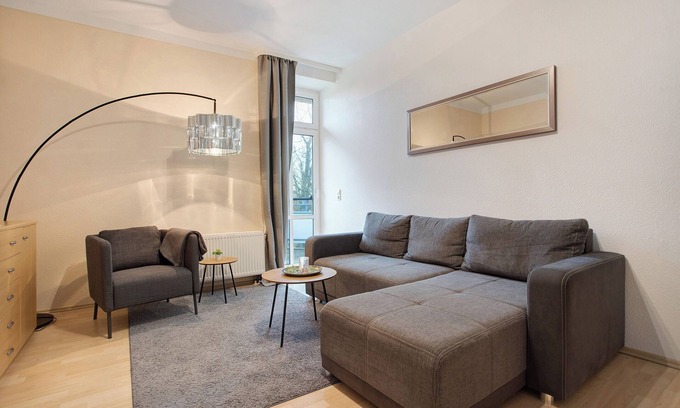 Muritz Apartment | Apartment 'Landgraf 11' with Shared Garden, Balcony and Wi-Fi