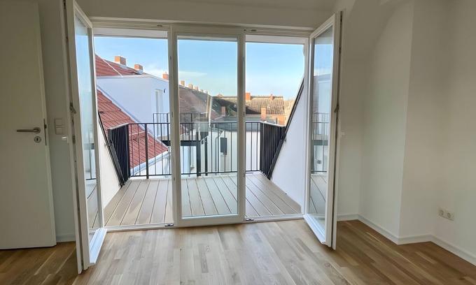 Wittenberge Apartment | Apartment 'Modernes Loft An Der Elbe' with Balcony, Wi-Fi and Air Conditioning
