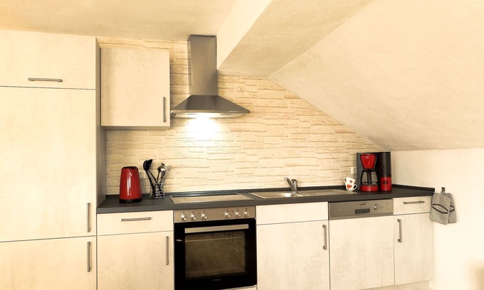 Mainz-Bingen Apartment | Apartment Nahe with 40sqm, 1 bedroom, 1 living/bedroom, max. 4 persons