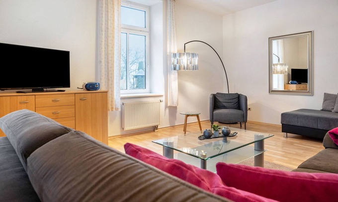 Muritz Apartment | Apartment 'Parkblick' with Shared Garden and Wi-Fi