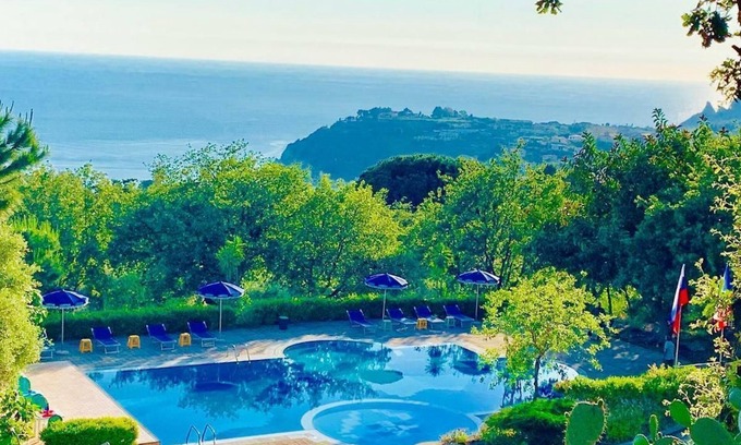 Ricadi Apartment | Apartment surrounded by Nature with a view of the Coast of the Gods