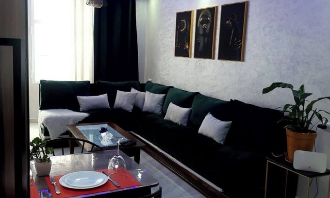 Tangier Apartment | Apartment with air conditioning, 150m from marina.