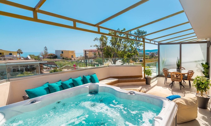 Alykes Apartment | Aphrodite Studios & Apartments-2 bedroom Luxury Suite 5+1 guests