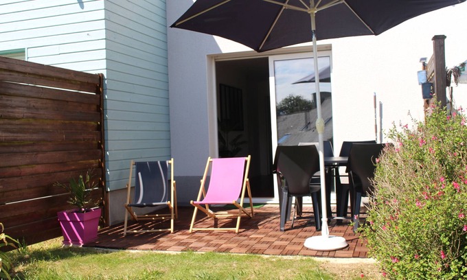 Saint-Cast-le-Guildo Apartment | Appart T2 Ensoleillé, Calme Proche de la Mer, Wifi