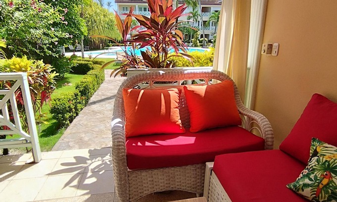 La Iglesia Apartment | Appartement Corte de Mar à Punta Popy. Bord de Mer, Calme, Piscine et Jardin