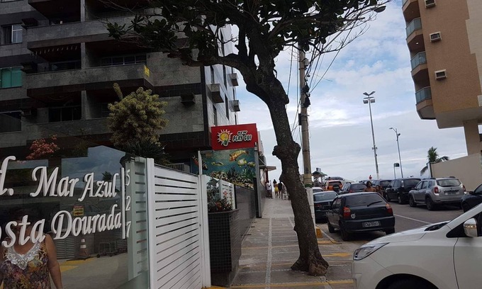 Sao Vicente de Paula Apartment | Apt 2 bedrooms air cond and wifi just across the street and is on the beach of the fort.