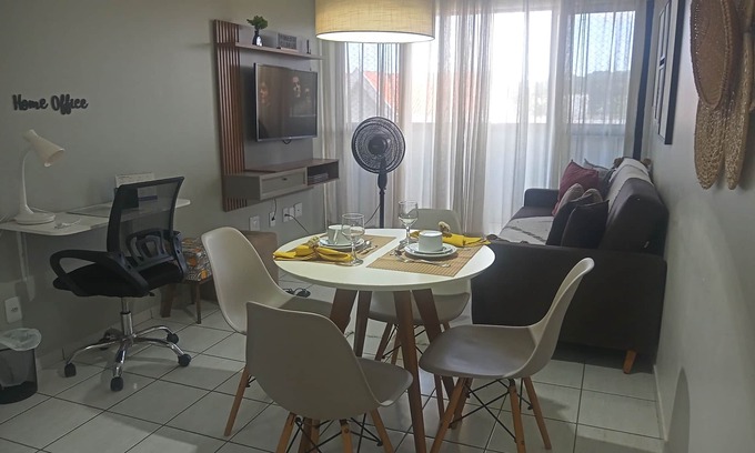 Sao Luis Apartment | Apt. Aconchego Calhau - 3 min drive from the beach
