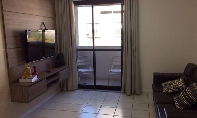 Pajucara Apartment | APT TOP 2 AIR-CONDITIONED BEDROOMS AND AIR-CONDITIONED LIVING ROOM SLEEPS 08 PEOPLE