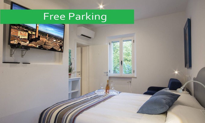Siena Apartment | Apt. With garden - 1 bedroom (2 km from the Center). Free parking