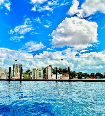 Sao Carlos Apartment | APTO TESLA 02,com piscina e Ar condicionado