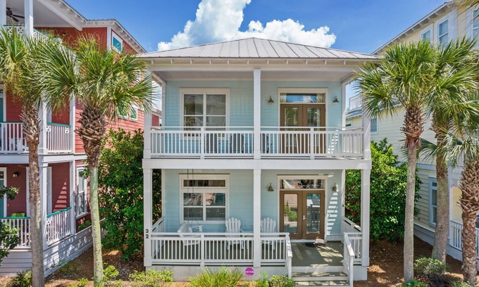 Seacrest Beach House | Aquanut | 12,000sq ft. Pool | 4 Bikes | Seacrest Beach | My Beach Getaways