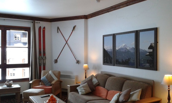 Arc-1950 Apartment | Arc1950 5-Star Resort Large Tranquil Apartment 1 Bed Sleeps 4 Ski-in Ski-out