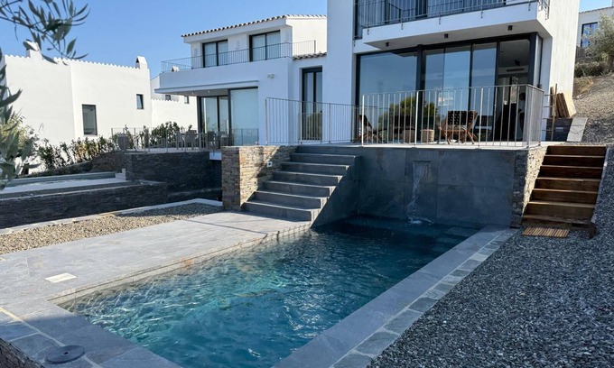 Cadaques Villa | Architect-designed villa - 4 waterfront suites with private pool