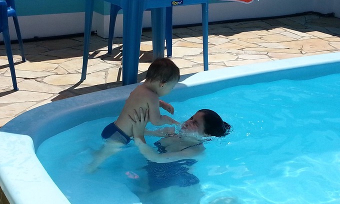 Osorio House | Atlântida Sul/two blocks from the sea/swimming pool/4 bedrooms with air conditioning/internet/cable TV