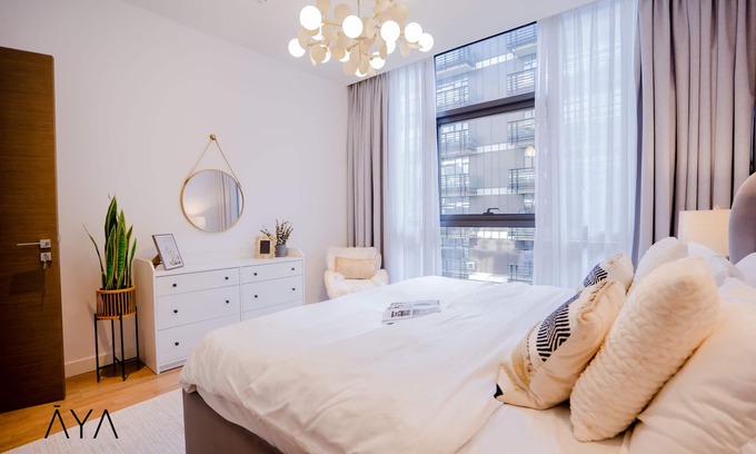 Al Wasl House | Aya - Impeccable 1BR Apartment with Balcony in City Walk