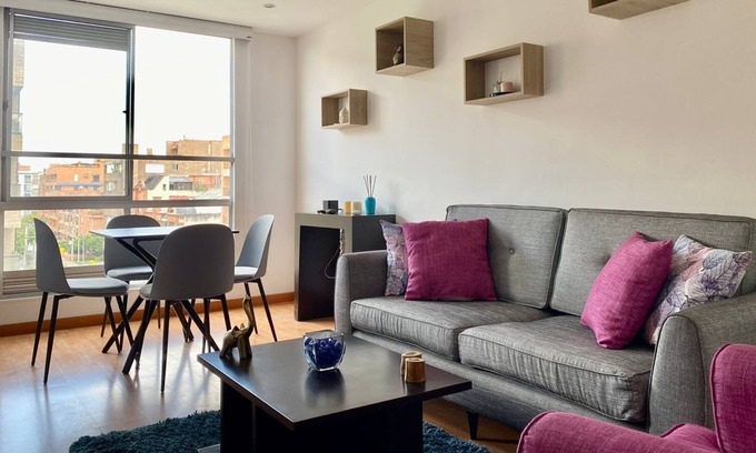 Navarra Apartment | Azucena -Delightful 2 Bed Apt in Bogotá