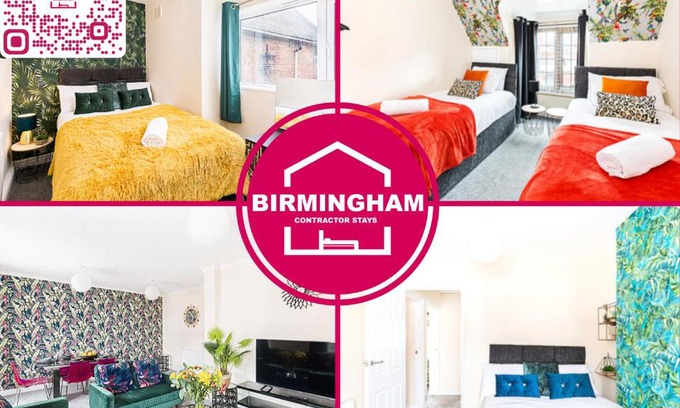 Coleshill Apartment | B46 Coleshill-Hams Hall-HS2 and NEC -3 Bedroom Apartment with 4 Beds