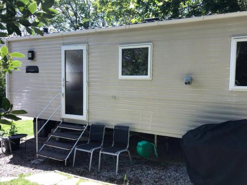 St Minver Resort | Badgers nestled in a cozy corner of the park