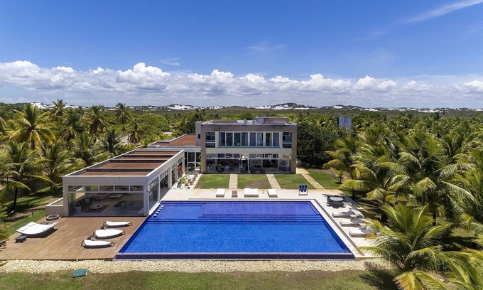 Lauro de Freitas Villa | Bah450 - Luxurious mansion near the beach in Camaçari