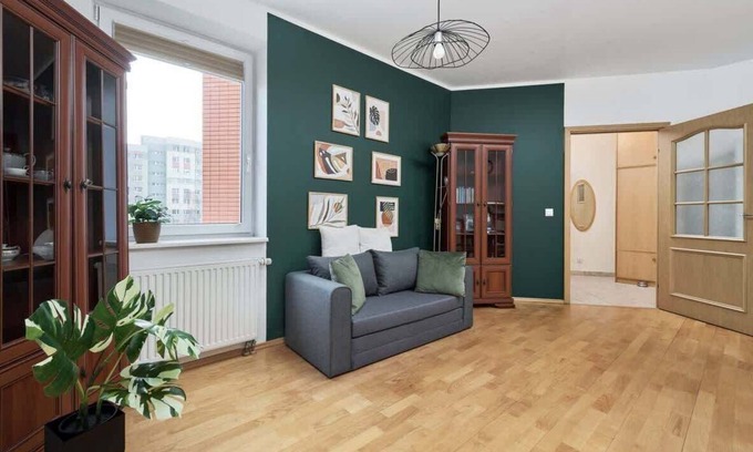 Fabryczna Apartment | Bajana 13 Wrocław | Spacious Studio | Quiet neighbourhood