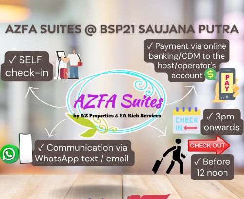 Bandar Saujana Putra Apartment | Bandar Saujana Putra BSP 21 AZFA Suite [FREE WiFi]