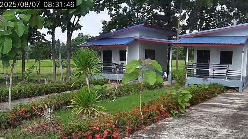 Dok Khamtai House | Banromsak resort - บ้านร่มสักรีสอร์ต