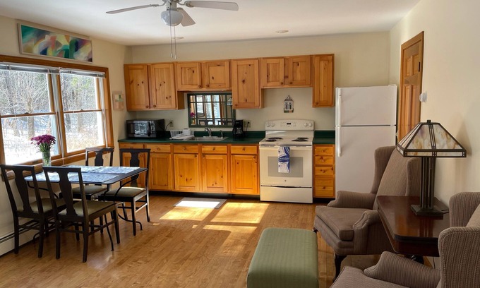Salsbury Cove Apartment | Bar Harbor rental, less than a quarter mile from Hadley Point Beach.