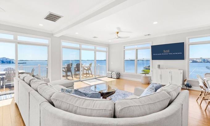 North Ocean City House | Bayfront Sunset Sanctuary @ Stone Harbor