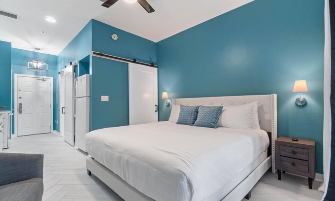Rosemary Beach Condo | "Beach Happy 30A" #100 Studio Sleeps 2