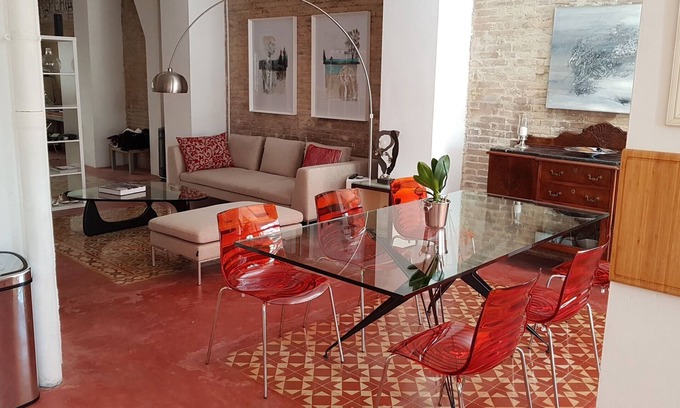 El Cabanyal Apartment | Beach Loft Valencia Playa Malvarrosa with Terrace