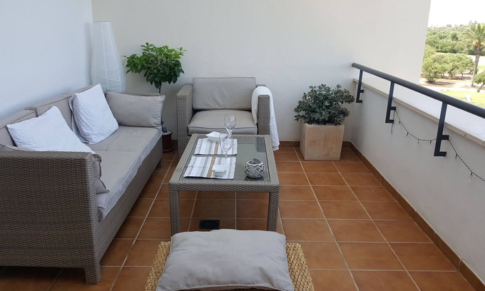 Roquetas de Mar Apartment | BEACH SERENA SEA AND GOLF LARGE TERRACE ROQUETAS DE MAR