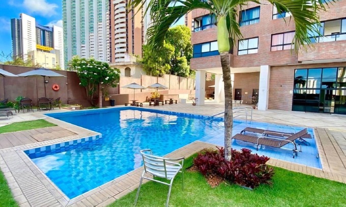 Conjunto ALAGAMAR Apartment | Beach Studio in Ponta Negra with sauna, pet friendly!